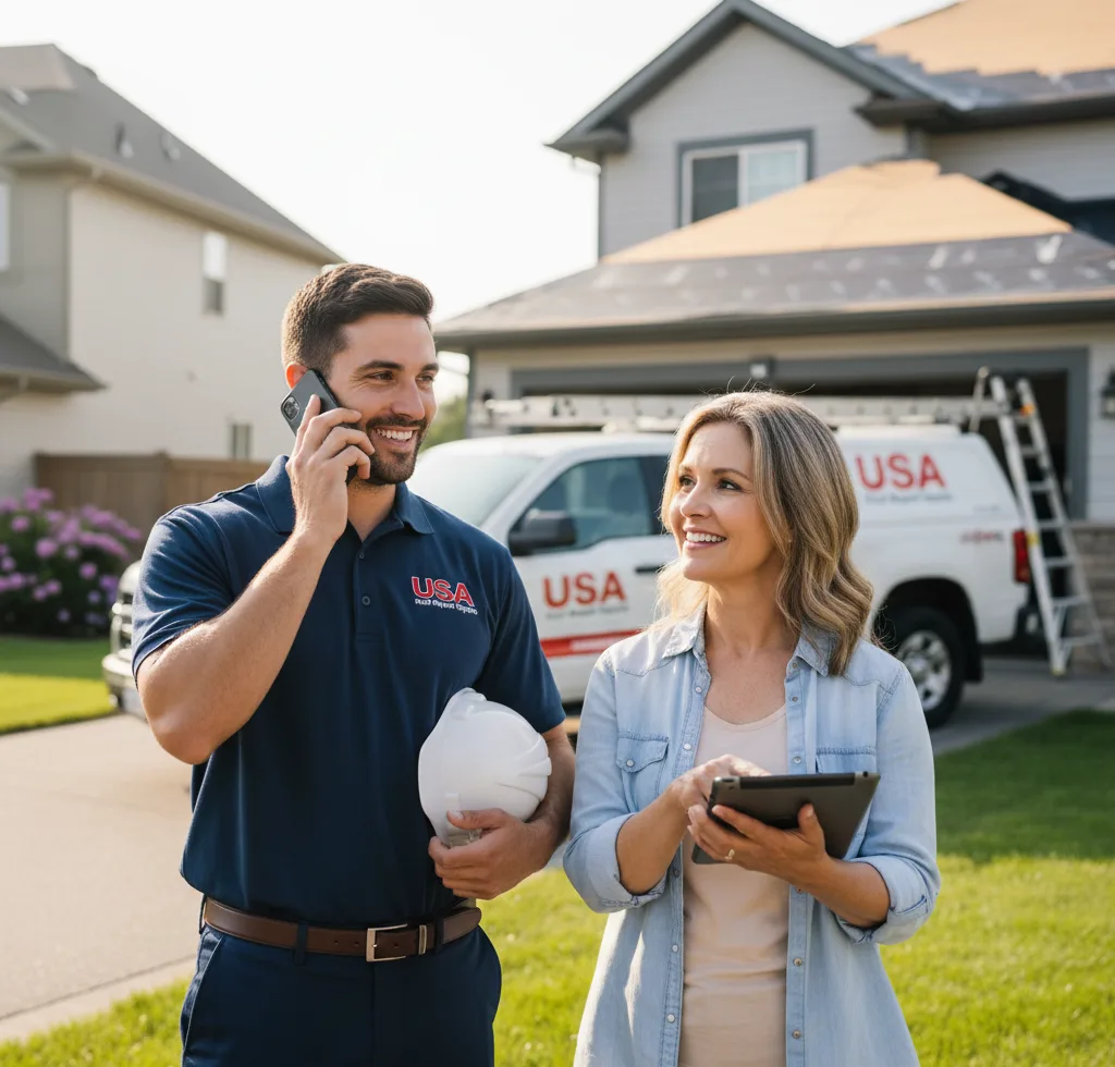 USA Roof Repair Experts customer support in Flora Vista
